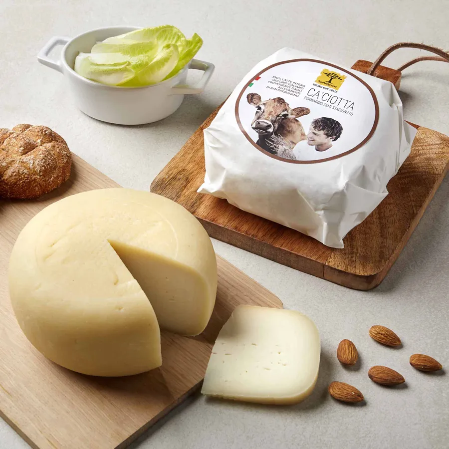 Caciotta intera di mucca – foto del produttore