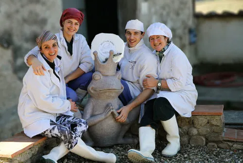 Il gruppo del caseificio di Corzano e Paterno