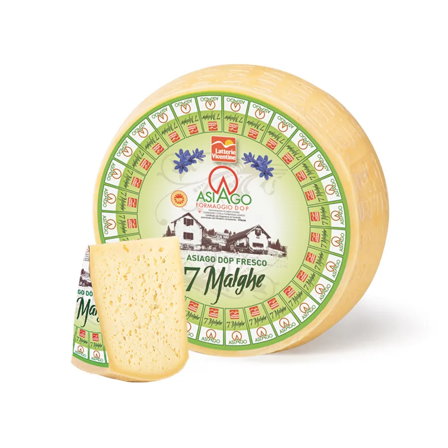 Asiago DOP Fresco 7 Malghe – foto del produttore