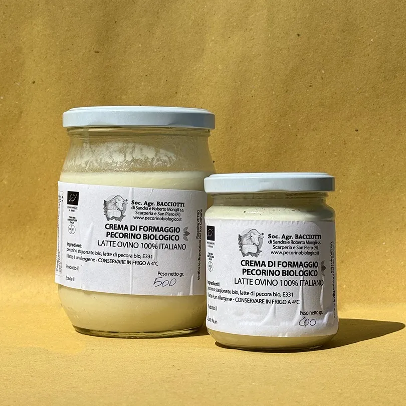 Crema di formaggio Pecorino Biologico – foto del produttore