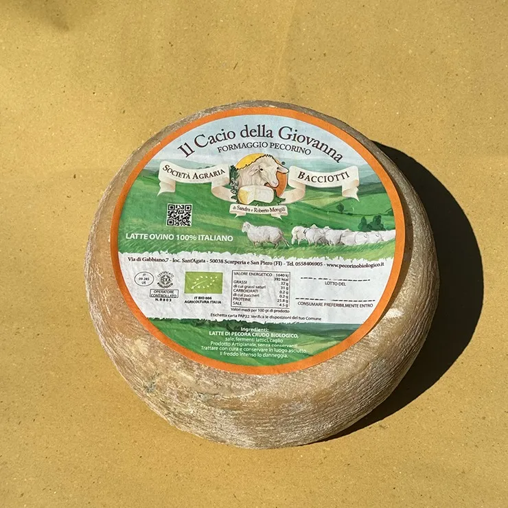 Il cacio della Giovanna – foto del produttore