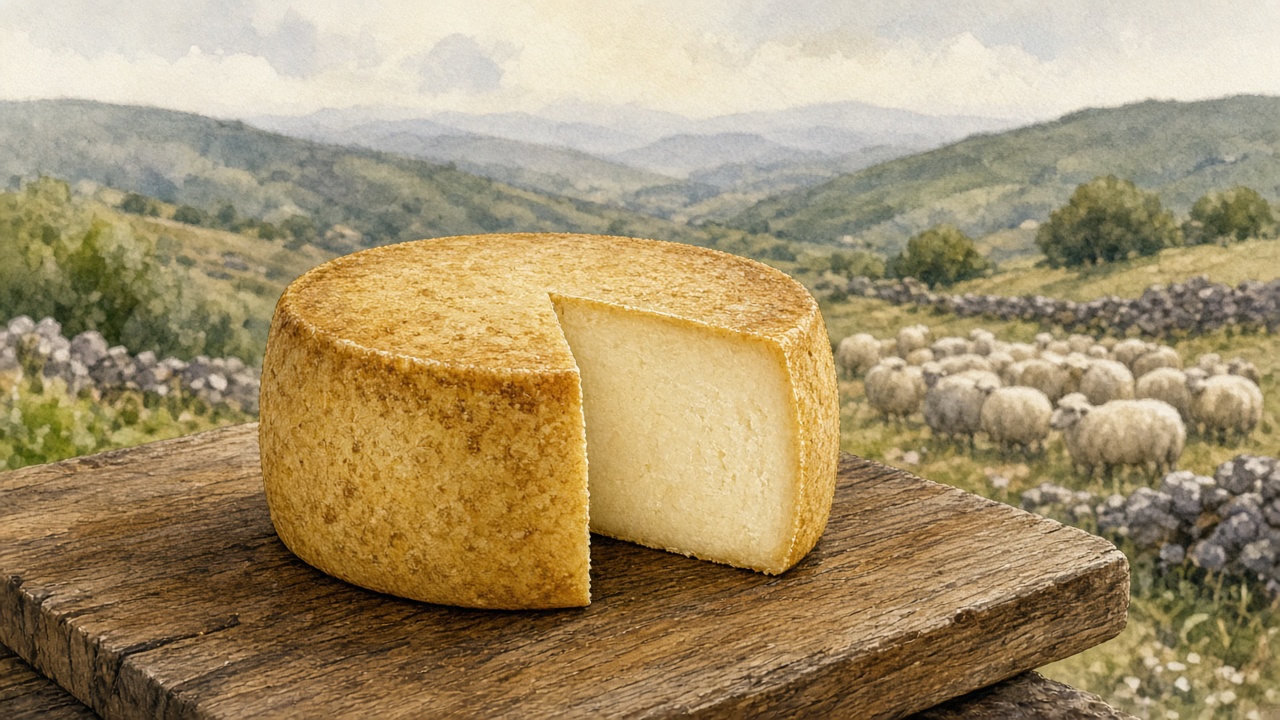 Illustrazione di forme di pecorino di Laticauda e di una pecora dalla coda larga